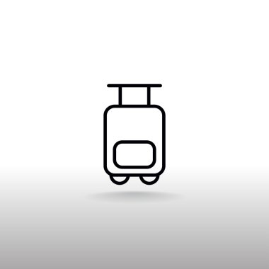 seyahat sırt simgesi