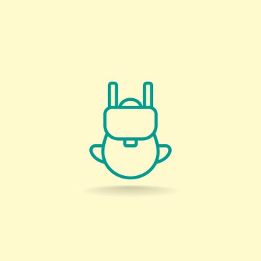 Sırt çantası simgesini hiking