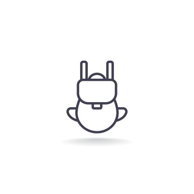 Sırt çantası simgesini hiking