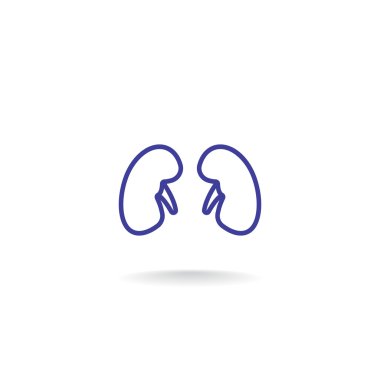 İnsan böbrekler simgesi