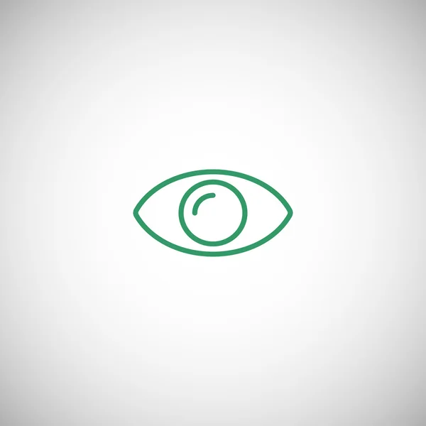 Icono del ojo humano — Vector de stock