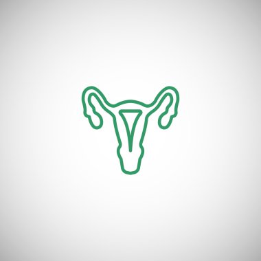 kadın üreme organları simgesi