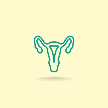 kadın üreme organları simgesi