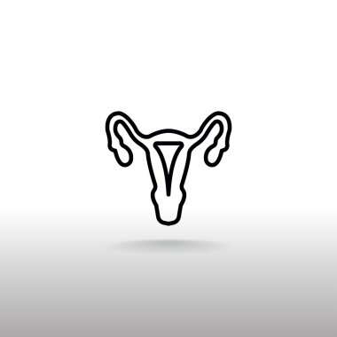 kadın üreme organları simgesi