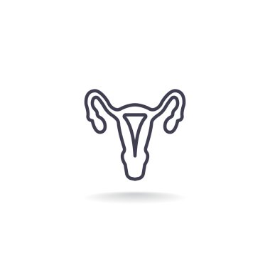 kadın üreme organları simgesi