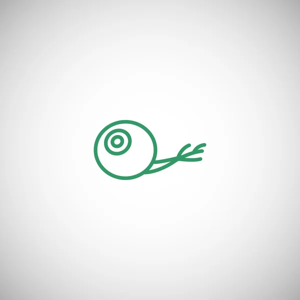 Icono del ojo humano — Vector de stock