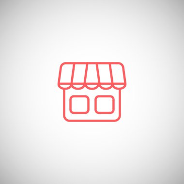 Dükkanı, mağazası simgesi