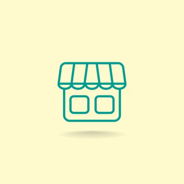 Dükkanı, mağazası simgesi