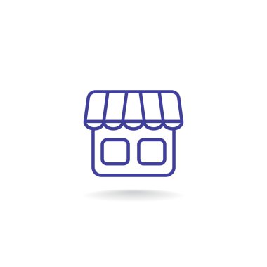 Dükkanı, mağazası simgesi