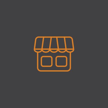 Dükkanı, mağazası simgesi