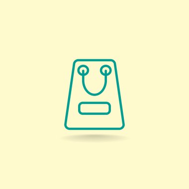 alışveriş çantası simgesi