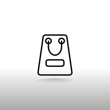 alışveriş çantası simgesi