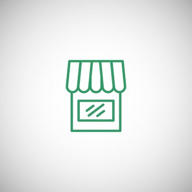 Dükkanı, mağazası simgesi