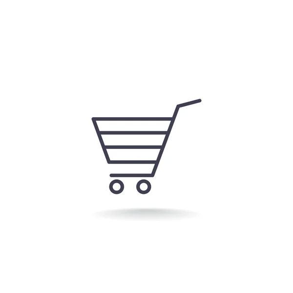 Shopping cart icon — Stock Vector