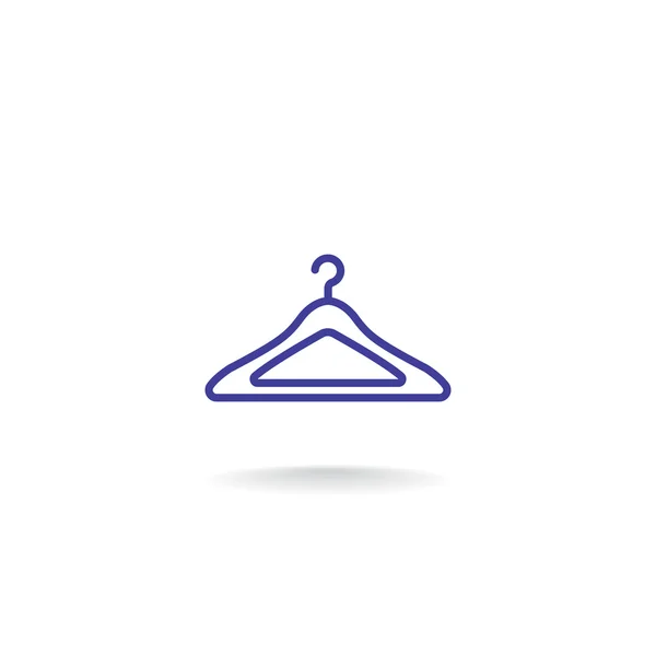 Clothing hanger icon — Stock Vector