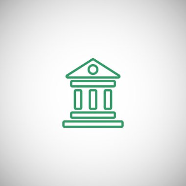 banka binası simgesi