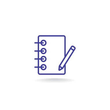 defter kalem simgesi ile