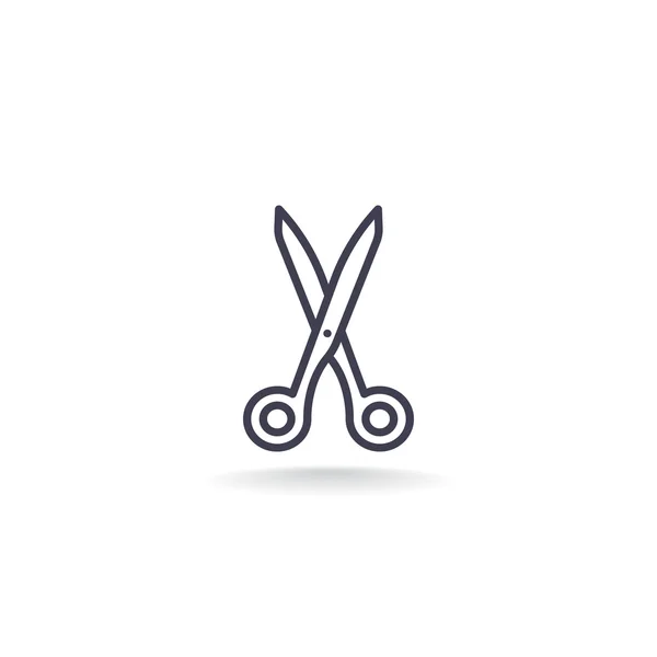 Scissors tool icon — Stock Vector