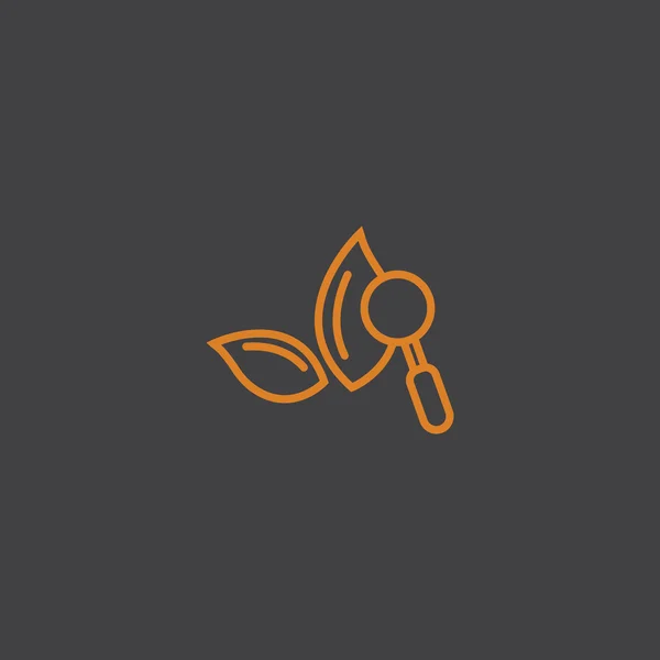 Botany science icon — Stock Vector