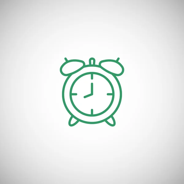 Icono del reloj despertador — Vector de stock