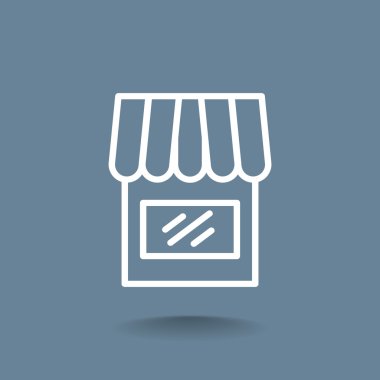 dükkan ya da mağaza simgesi