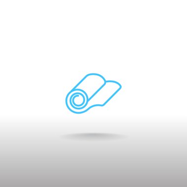 rulo duvar kağıdı simgesinin