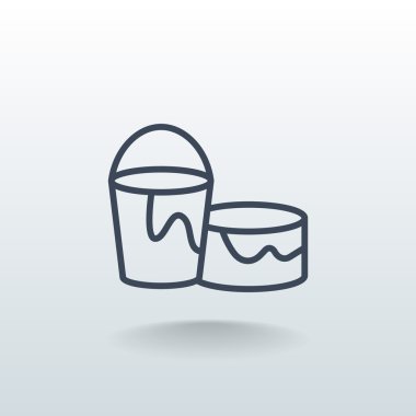 boya kutuları simge