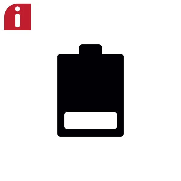 Accumulatore icona della batteria — Vettoriale Stock