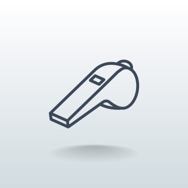 Hakem düdük simgesi