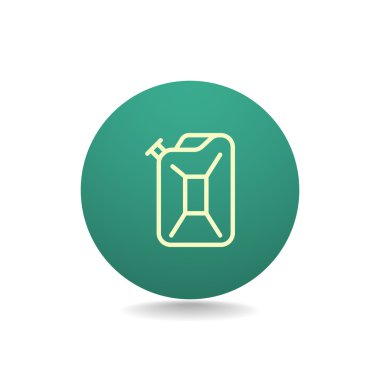 Benzin bidon simgesi