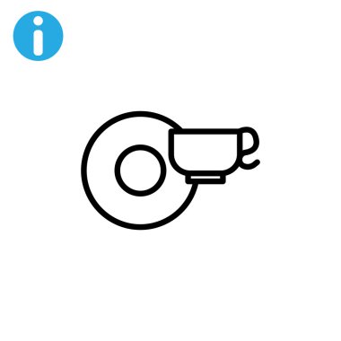 Kahve fincanı işareti simgesi