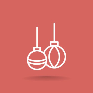 Oyuncak top tatil köknar-ağaç için.