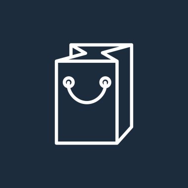 alışveriş ambalaj simgesi