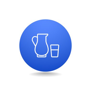 Süt simgesi sürahi