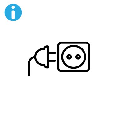 plug and socket icons