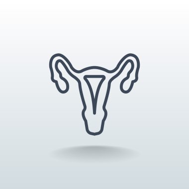 kadın üreme organları simgesi