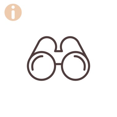 optik dürbün simgesi