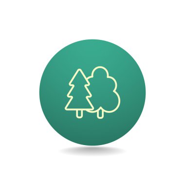 Orman ağaçları simgesi