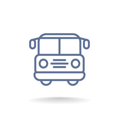 okul servisi simgesi