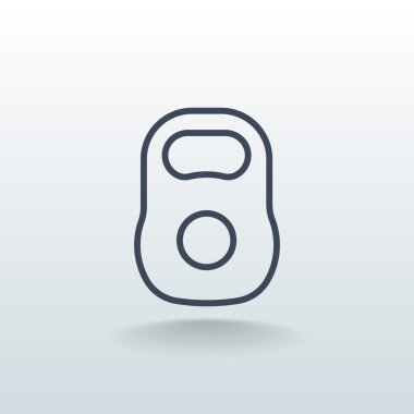 Taslak kettlebell simgesi