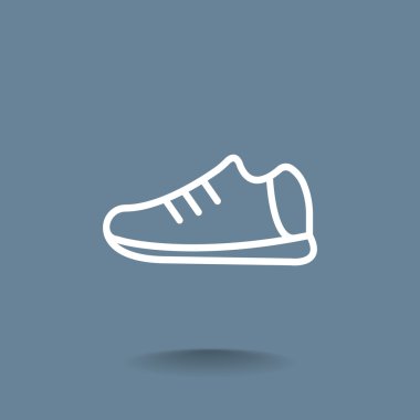 spor ayakkabı simgesi