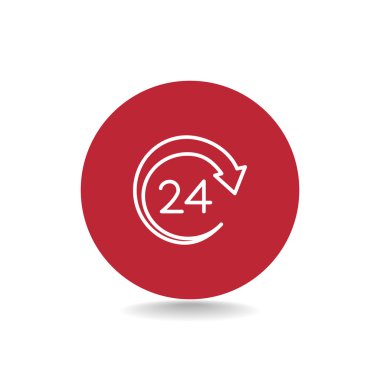24 saat simgesi