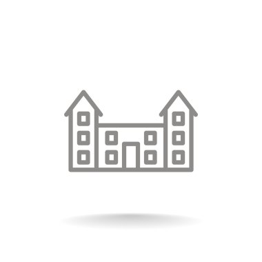 okul binası simgesi