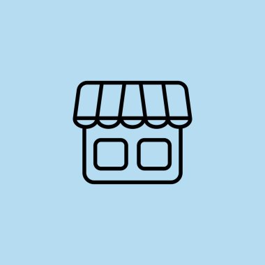 dükkan ya da mağaza simgesi