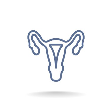 kadın üreme organları simgesi