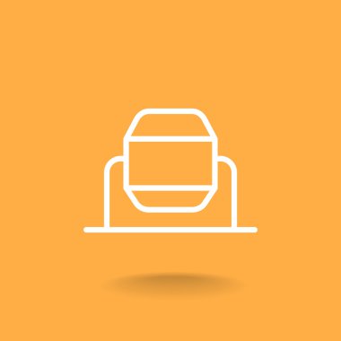 Beton karıştırıcı simgesini