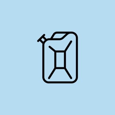 Benzin bidon simgesi