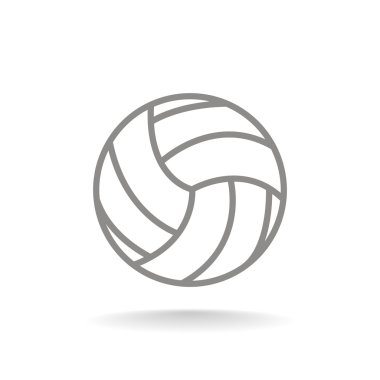 Voleybol topu simgesini