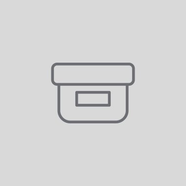 yiyecek kabı simgesi