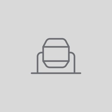 Beton karıştırıcı simgesini